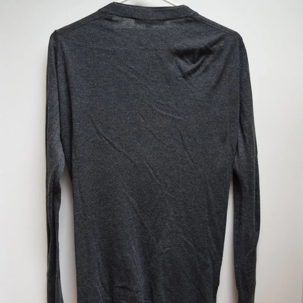 Loft Charcoal Cardigan with Pockets in Women's S - Picture 8 of 9